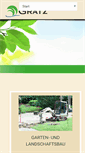 Mobile Screenshot of graetz-gartenpark.de